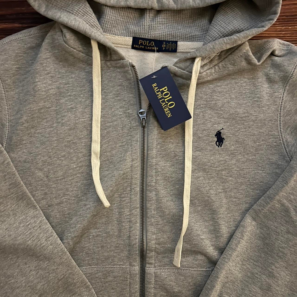 Rl zip up hoodie