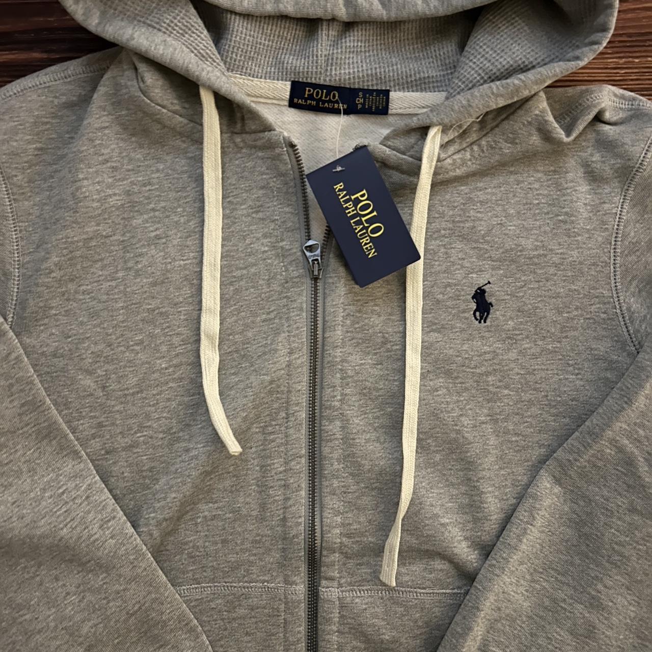 Rl zip up hoodie